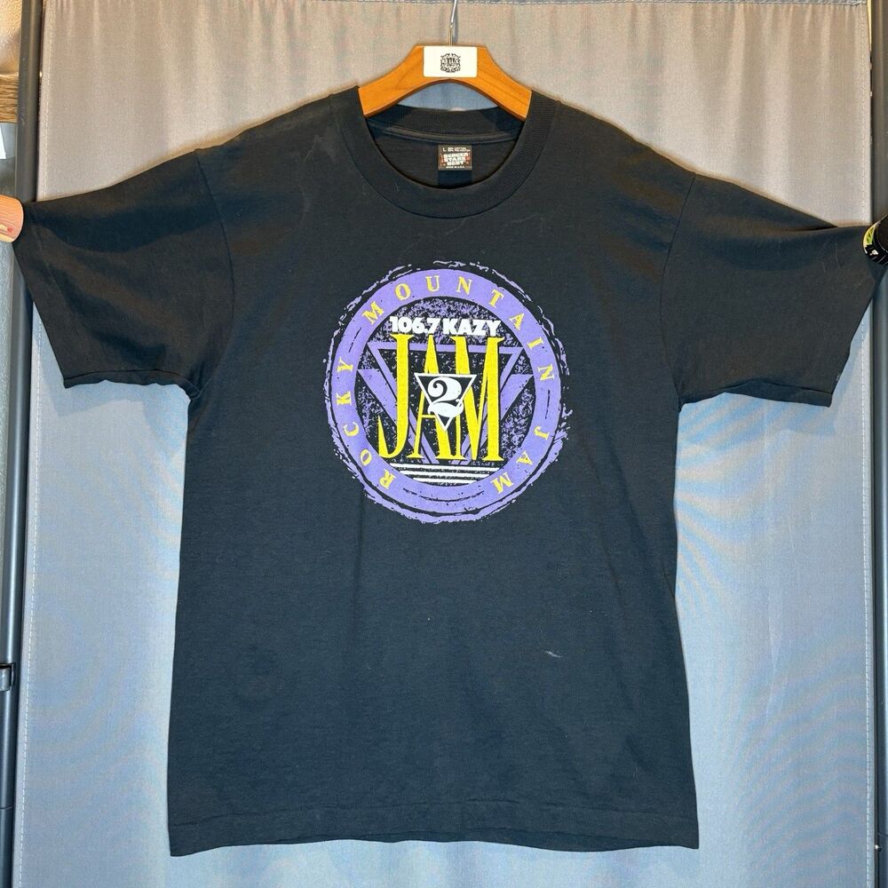 Vintage 1992 Rocky Mountain Jam 2 T-Shirt - Damn Yankees / REO Speedwagon